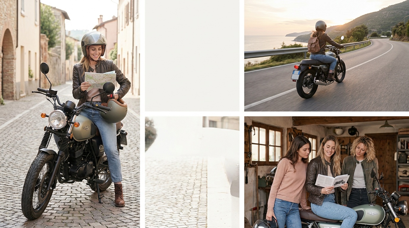 Guide des motos 125cc pour femmes débutantes
