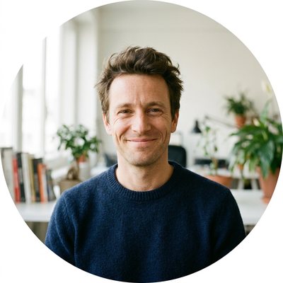 Portrait de Baptiste Lefèvre, rédacteur en chef